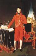 Jean Auguste Dominique Ingres Napoleon Bonaparte in the Uniform of the First Consul (mk04) Sweden oil painting artist